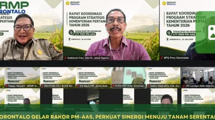 BRMP Gorontalo Percepat Implementasi Pertanian Moderen di Gorontalo