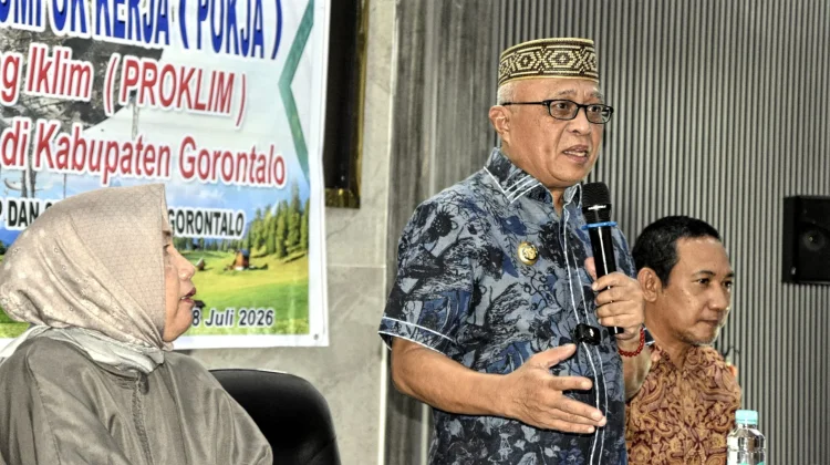 Pemkab Gorontalo Bentuk Pokja ProKlim, Tiga Desa Jadi Percontohan