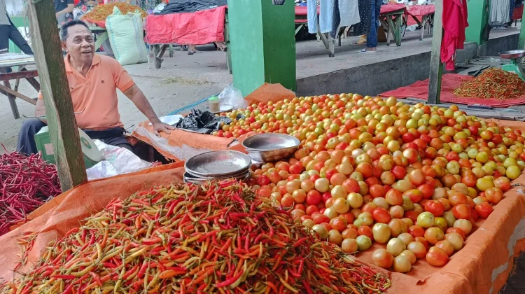 Harga Kebutuhan Pokok di Pasar Kayubulan Limboto Terpantau Normal