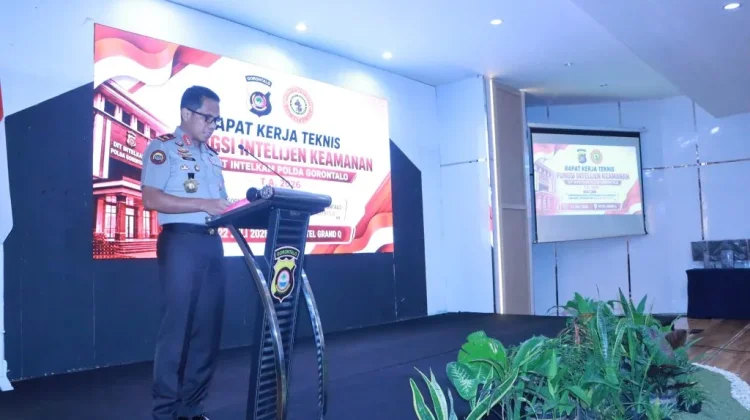 Intelkam Polda Gorontalo Perkuat Deteksi Dini Gangguan Kamtibmas