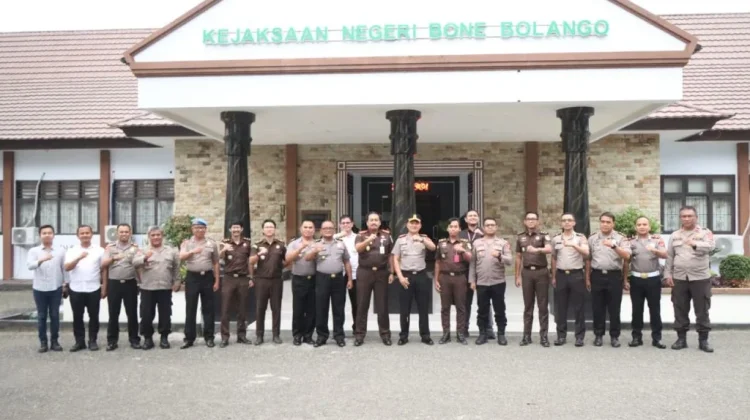 Hari Bhakti Adhyaksa, Polres Bone Bolango Perkuat Sinergi dengan Kejaksaan