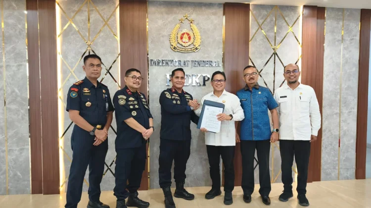 Perkuat Pengawasan Laut, DKP Gorontalo dan Ditjen PSDKP Teken PKS