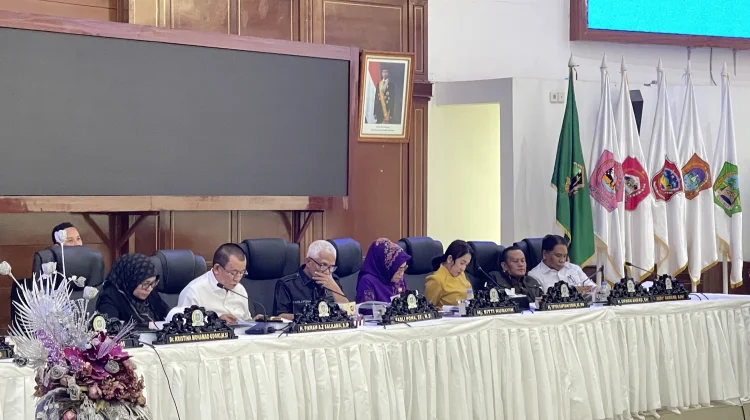 Komisi I DPRD Provinsi Gorontalo Bahas Tindak Lanjut LHP dan Penyelesaian TGR
