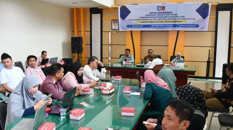 Dinas PUPR-PKP Gorontalo Kawal Revisi LP2B Gorut