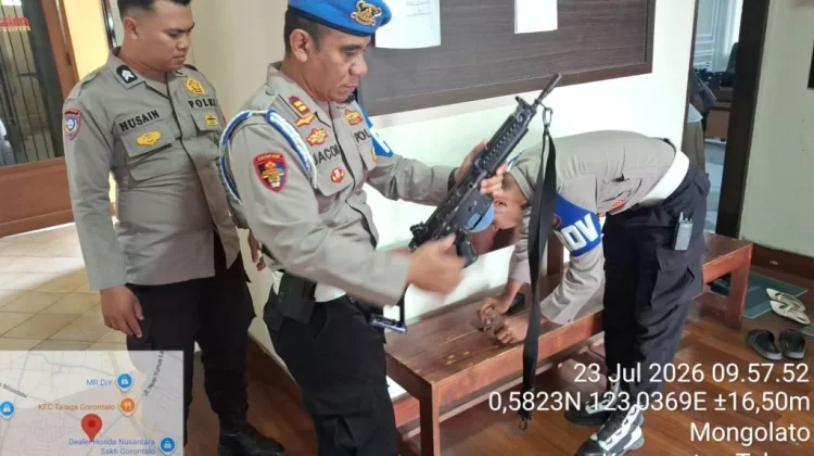Propam Polda Gorontalo Perketat Disiplin Personel, Cek Senpi hingga Judi Online