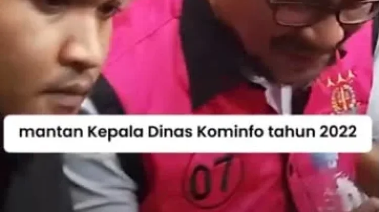 Sebelum Ditetapkan Tersangka, Eks Kadis Kominfo DIperiksa Tiga Jam