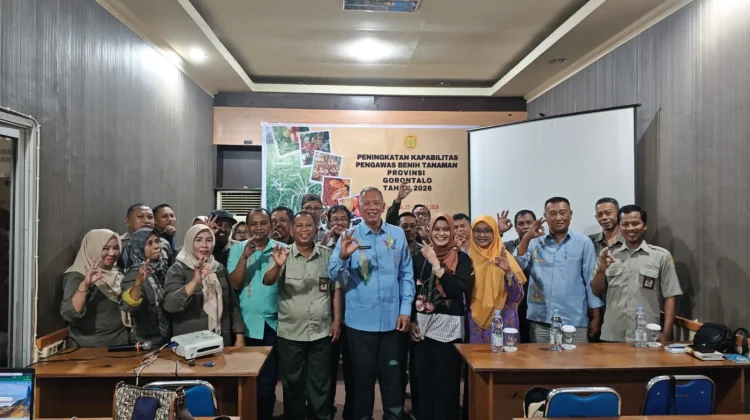 Gandeng Kementan, Pemprov Gorontalo Tingkatkan Kompetensi Pengawas Benih