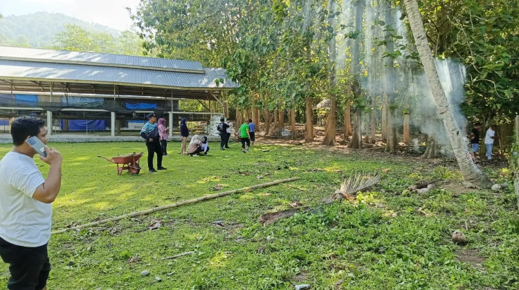 Dinas Peternakan dan Perkebunan Gorontalo Gelar Kerja Bakti di UPTD Lonuo