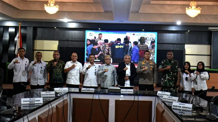 Pemkab Gorontalo Komitmen Perkuat Upaya Pencegahan Peredaran Narkotika