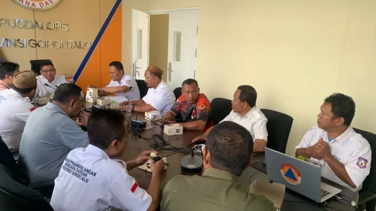 BPBD Gorontalo Gelar Rapat Tindak Lanjut Tunggakan Pajak Kendaraan