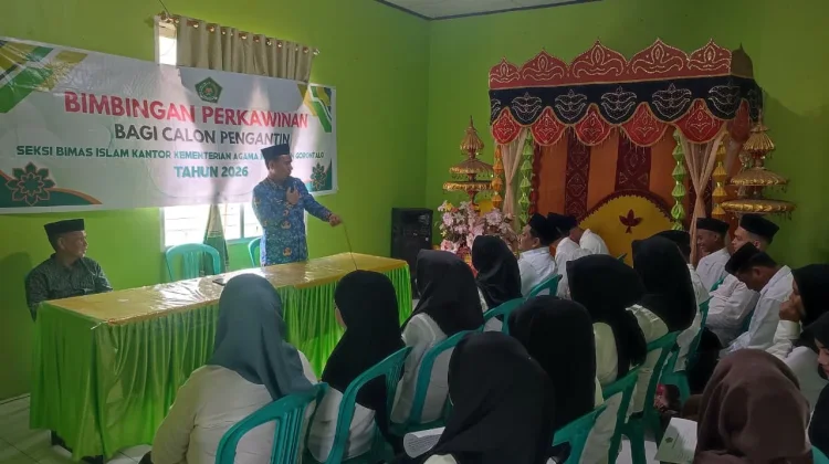 Kemenag Kabgor Bekali 12 Pasang Calon Pengantin lewat Bimbingan Perkawinan