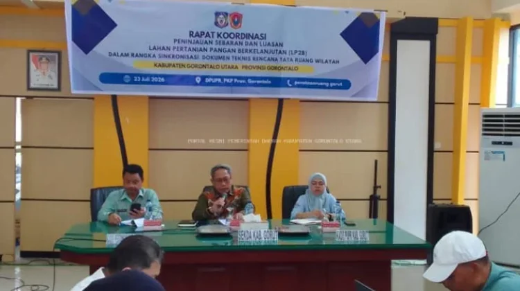 Gorut Sinkronkan LP2B dengan Dokumen Teknis RTRW 2026
