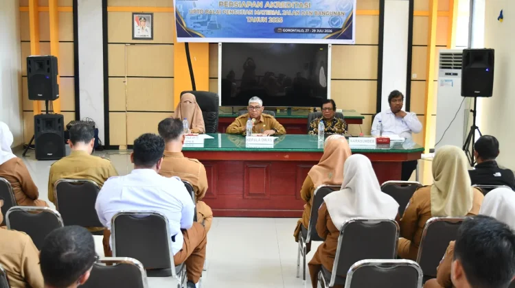 Dinas PUPR-PKP Gorontalo Percepatan Akreditasi BPMJB