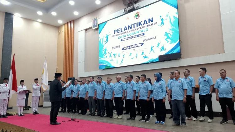 Pengurus KONI Kota Gorontalo Resmi Dilantik Periode 2026-2030