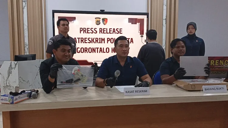 Sat Reskrim Polresta Gorontalo Kota Ungkap Kasus Pencurian Laptop Mahasiswa