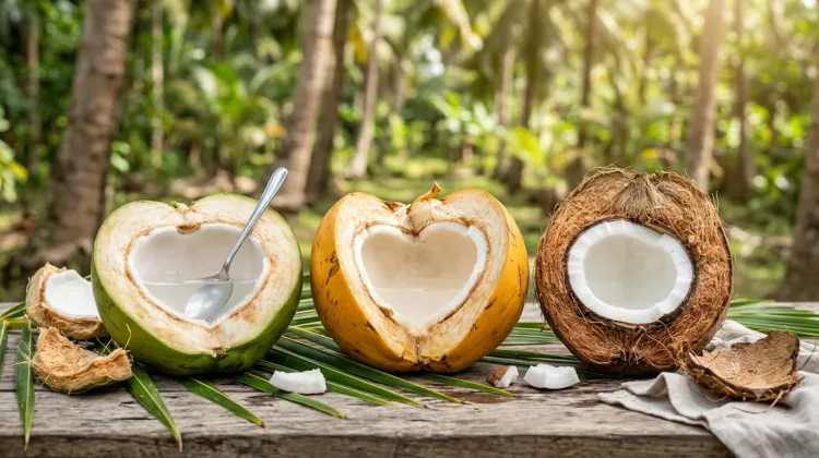 Kelapa Muda, Kelapa Kuning, atau Kelapa Tua: Apa Bedanya?