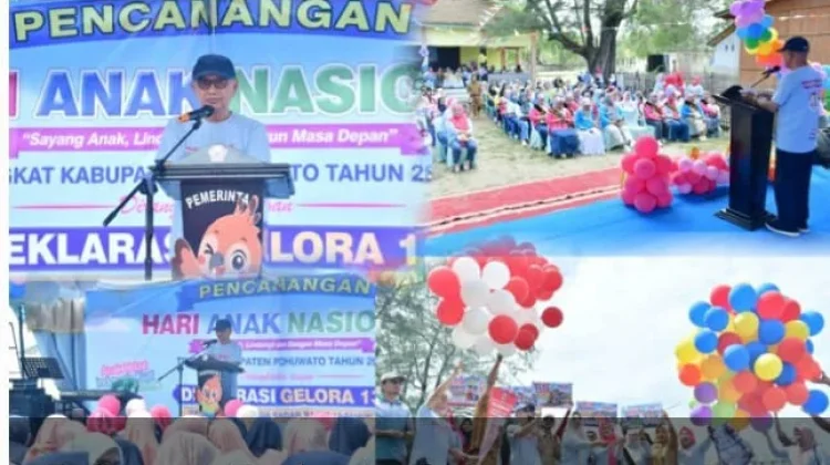 Bupati Pohuwato Canangkan Hari Anak Nasional 2026