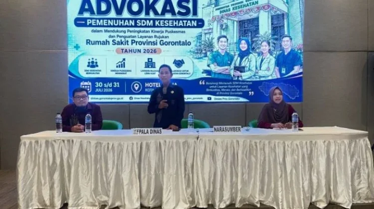 Gorontalo Perkuat Pemenuhan SDM Kesehatan untuk Tingkatkan Kinerja Puskesmas