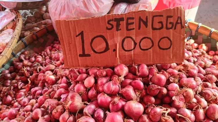 Harga Barito di Pasar Jumat Telaga Stabil, Bawang Merah dan Tomat Murah