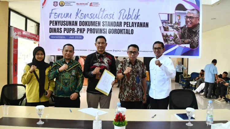 Dinas PUPR-PKP Gorontalo Tingkatkan Pelayanan Publik