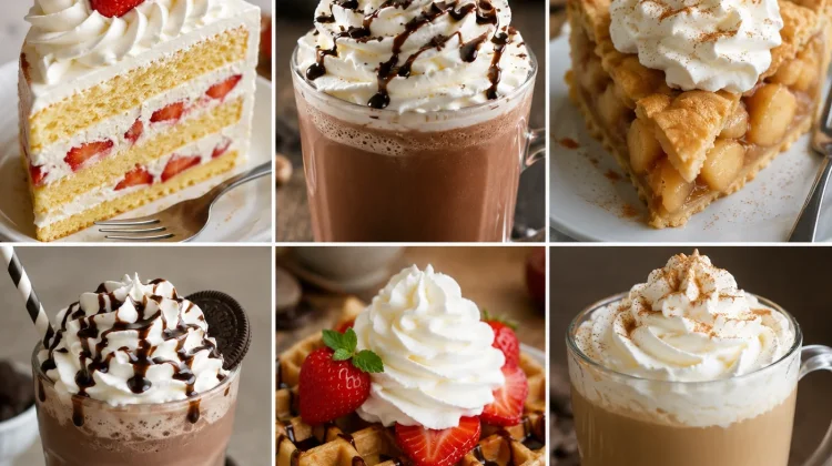 Whipped Cream, Pelengkap Favorit Dunia Kuliner