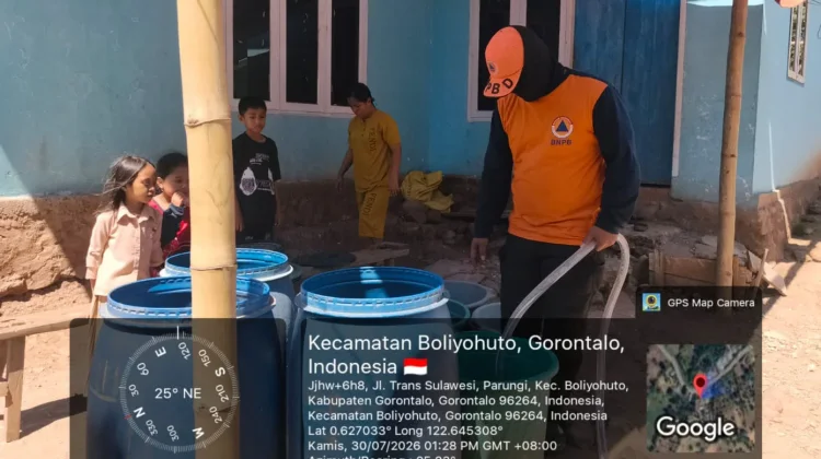 BPBD Distribusikan Air ke 2.361 KK di Tiga Kabupaten Terdampak Kekeringan