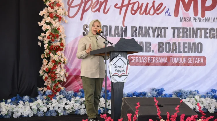 Buka MPLS, Wagub Gorontalo Minta Orang Tua Percayakan Anak ke Sekolah Rakyat