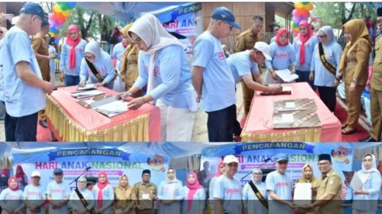 Bupati Pohuwato Saksikan Penandatanganan PKS Pendidikan Anak