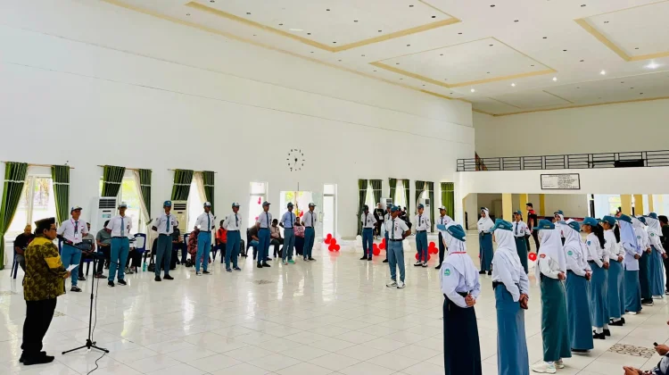 Pemusatan Diklat Calon Paskibraka Kabupaten Gorontalo Resmi Dimulai