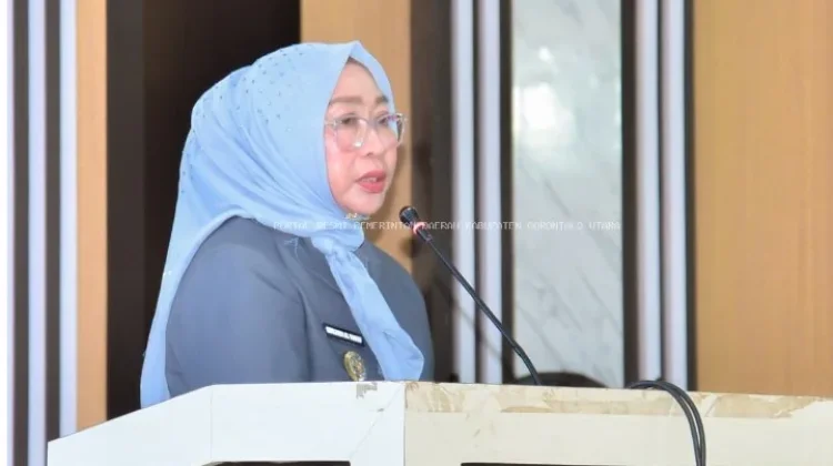 Wabup Gorut Sampaikan Ranperda Pertanggungjawaban APBD 2025