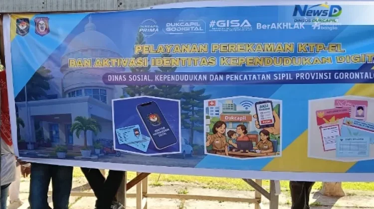 Dinsosdukcapil Layanani Perekaman KTP-el dan Aktivasi IKD di Danau Perintis