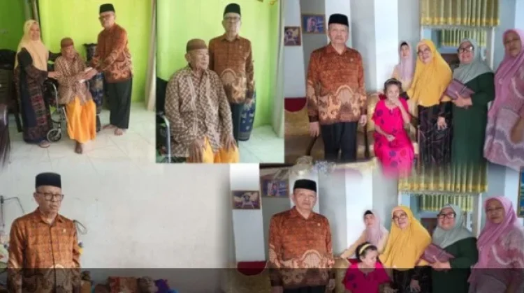 PWRI Pohuwato Jenguk Pensiunan ASN yang Sedang Sakit