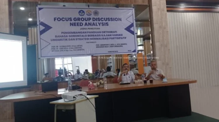 Bahasa Gorontalo Dikembangkan Lewat Kajian Ortografi