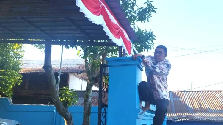 Korwil KemenHAM Gorontalo Sarton Dali Beri Teladan Sambut HUT Kemerdekaan RI