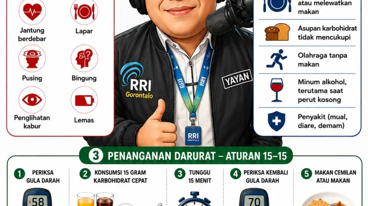 Hipoglikemia, Kenali Gejala sejak Dini