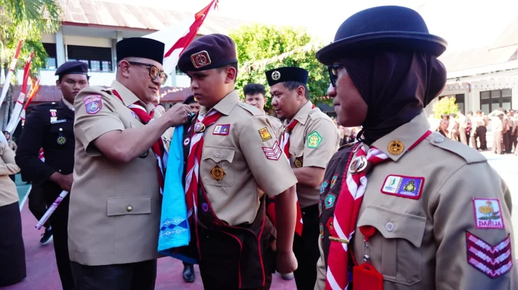 Indra Gobel Tekankan Pembentukan Karakter Lewat Pramuka