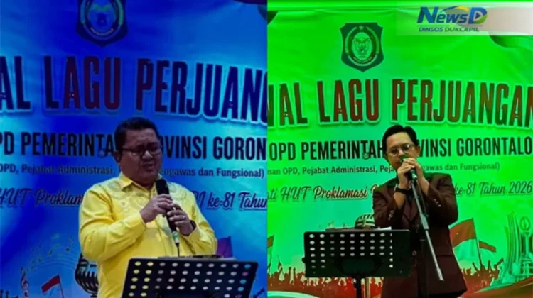 Festival Lagu Perjuangan: Dua Wakil Dinsosdukcapil Tampil Memukau