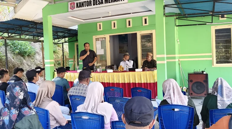Hamzah Idrus: Desa Meranti Terima Bantuan Padat Karya untuk Pembangunan Jalan