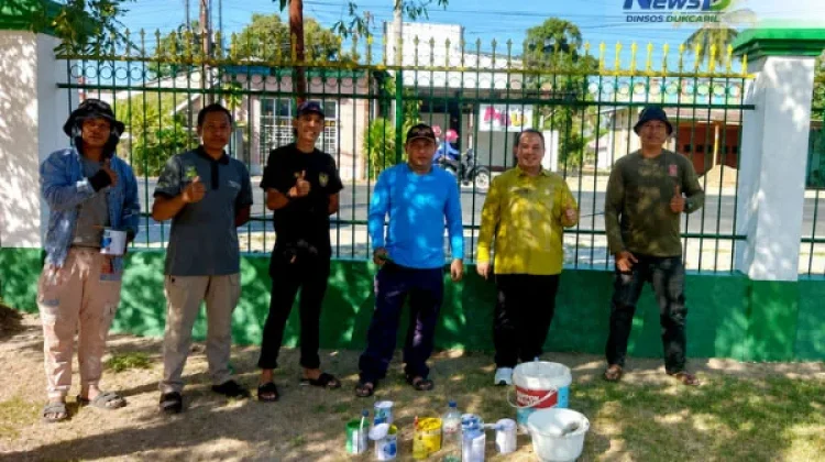 Jelang Apel Kehormatan dan Renungan Suci, TMP Pentadio Dipercantik