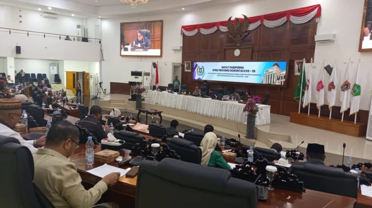 Rapat Ke-99 Deprov Gorontalo Setujui Perubahan Agenda Masa Persidangan Ketiga