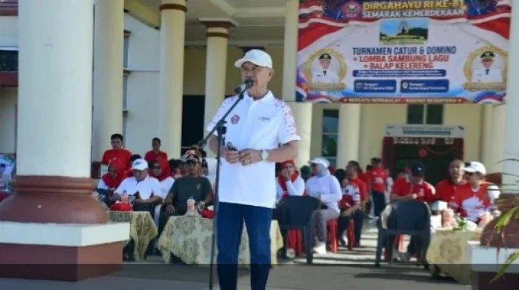 Bupati Pohuwato Buka Lomba HUT ke-81 Kemerdekaan RI