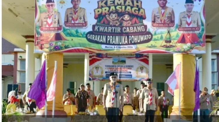 Bupati Pohuwato Buka Kemah Prasiaga Peringati HAN ke-42