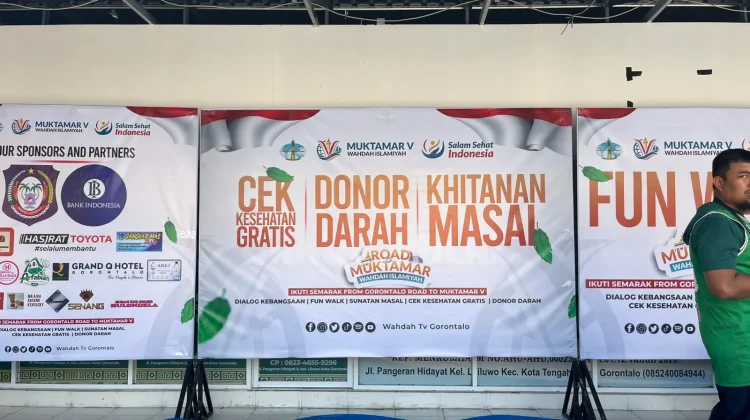 Road to Muktamar V Wahdah Islamiyah Gorontalo Diisi Kegiatan Sosial