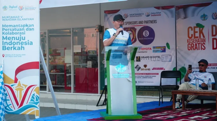 Wahdah Gorontalo Gelar Fun Walk, Asisten 1 Apresiasi Positif "Road to Muktamar V"