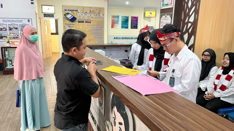 Menyambut HUT RI, Pasporia Imigrasi Gorontalo Buka Layanan Paspor di Hari Libur
