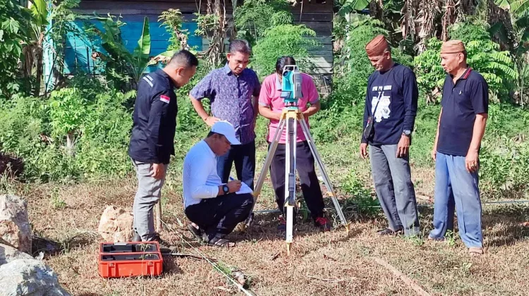 Kemenag Kabupaten Gorontalo Kalibrasi Arah Kiblat Masjid di Desa Pilobuhuta