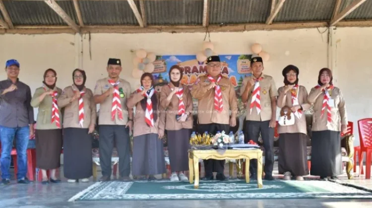 291 Anak PAUD Ikuti Kemah Prasiaga di Kwandang