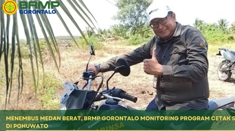 BRMP Gorontalo Evaluasi Cetak Sawah Rakyat di Pohuwato