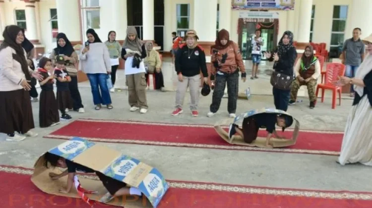 Kemah Prasiaga Pohuwato Ditutup dengan Jelajah Lima Pos