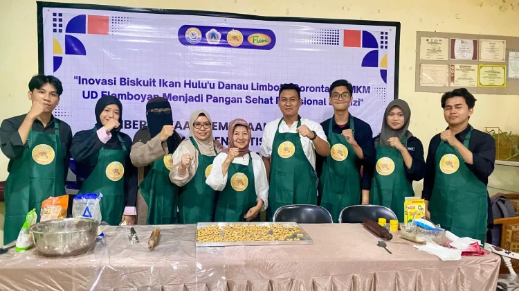 Angkat Kearifan Lokal, Tim UNG Kembangkan Biskuit Kesehatan Berbahan Ikan Hulu’u
